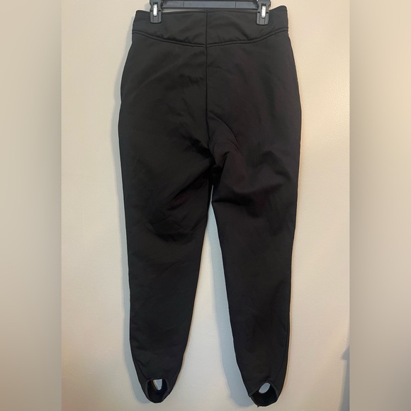 Fera Internationale Black Vintage Ski Pants with Stirrups Size 12 - Picture 2 of 11